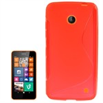 Cover fra S-Line til Lumia 630 (Rød) 